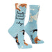 Blue Q : Women's Crew Socks - People I Want To Meet: Dogs at Annie's Hallmark