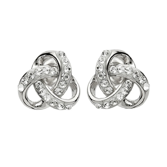 Shanore : Trinity Earrings with SW Crystals