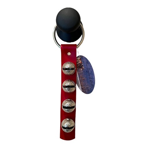 RED with silver bells