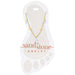 Sand & Stone - Dangle Anklet - Gold anklet - waterproof jewelry - Hypoallergenic jewelry - waterproof anklet 