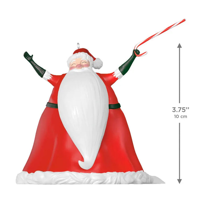 Hallmark : 2026 Keepsake Disney Tim Burton's The Nightmare Before Christmas Santa Claus Ornament (255)