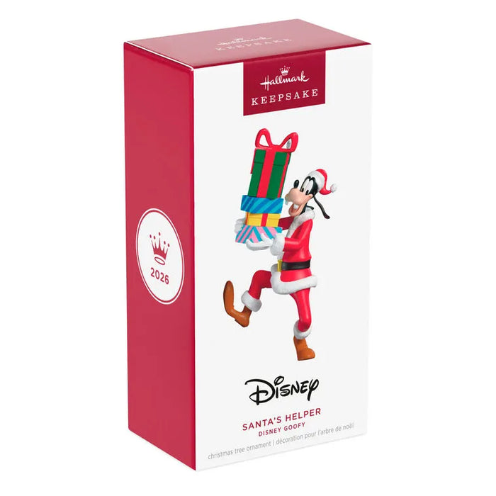 Hallmark : 2026 Keepsake Santa's Helper Disney Goofy (257)