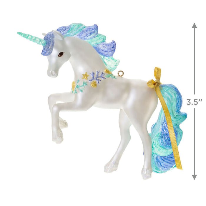 Hallmark : 2025 Keepsake Sensational Seaside Unicorn Ornament (297)