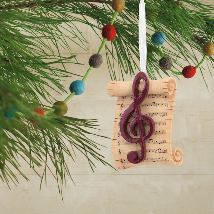 Hallmark : Sheet Music Hallmark Ornament