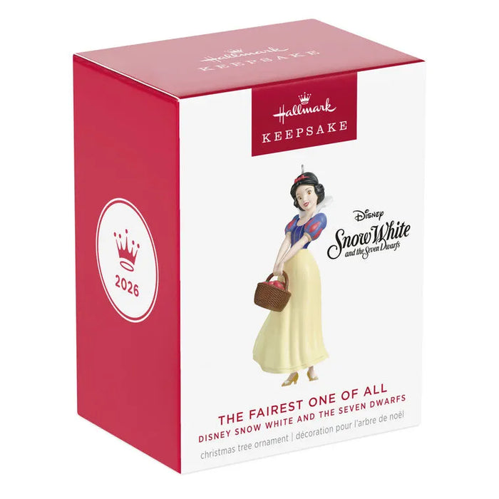 Hallmark : 2026 Keepsake The Fairest One of All Disney Snow White and the Seven Dwarfs (300)