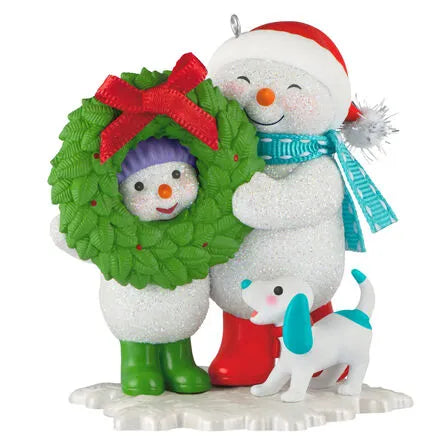 Hallmark : 2026 Keepsake Welcoming Wreath 19th in the Making Memories series (337)