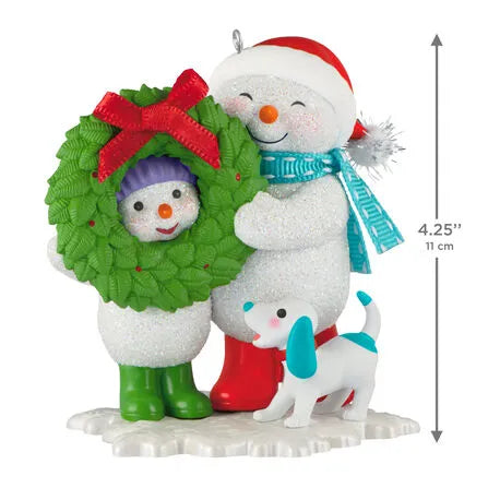 Hallmark : 2026 Keepsake Welcoming Wreath 19th in the Making Memories series (337)