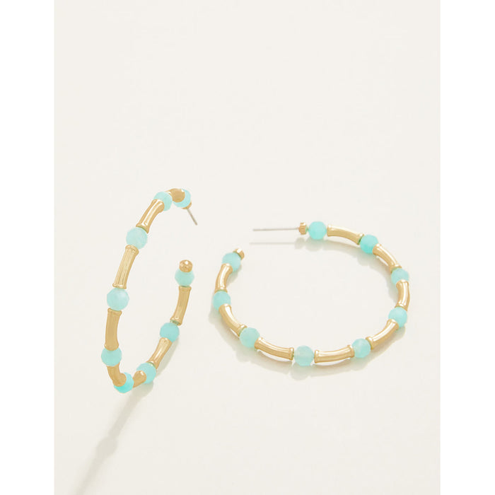 Spartina 499 jewelry-Matte finish earrings-Hoop earrings- Gold earrings- Gold jewelry-gift shop-gifts for her