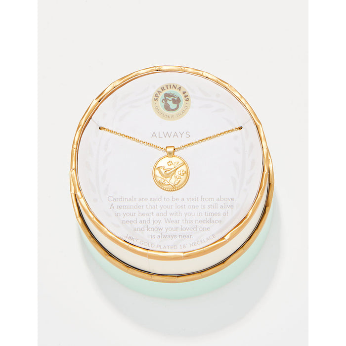 Spartina 499 - Cardinal Necklace - Cardinals - jewelry-Spartina 449 - Gold necklace - Gold jewelry - necklace- gift shop-gifts for her - Spartina 449 near me