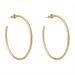 Spartina 499 jewelry-Matte finish earrings-Hoop earrings-Gold earrings- Gold jewelry-gift shop-gifts for her