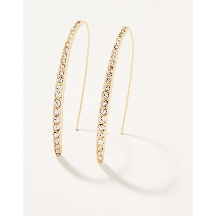 Spartina 499 jewelry-Matte finish earrings-Hoop earrings-Gold earrings- Gold jewelry-gift shop-gifts for her