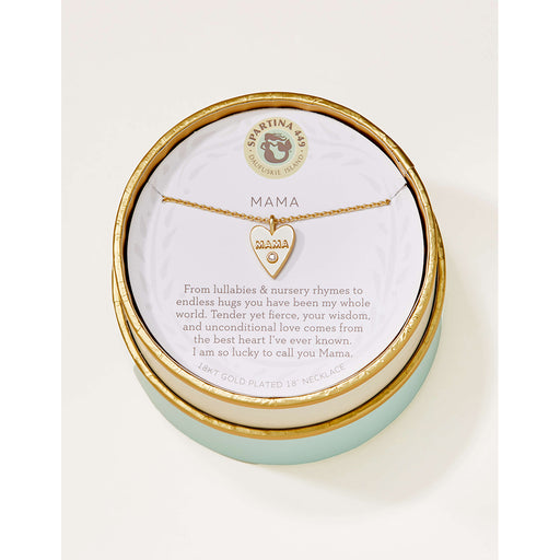 Spartina 499 jewelry-Matte finish necklace- Mother and Daugher- Mother's day-jewelry- Gold jewelry-gift shop-gifts for her