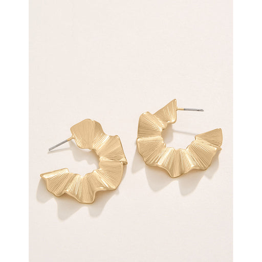 Spartina 499 jewelry-Matte finish earrings-Drop earrings- Gold earrings- Gold jewelry-gift shop-gifts for her