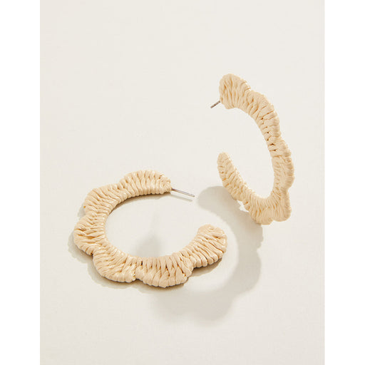 Spartina 499 jewelry-Matte finish earrings-Hoop earrings- Gold earrings- Gold jewelry-gift shop-gifts for her