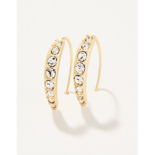 Spartina 499 jewelry-Matte finish earrings-Hoop earrings-Gold earrings- Gold jewelry-gift shop-gifts for her