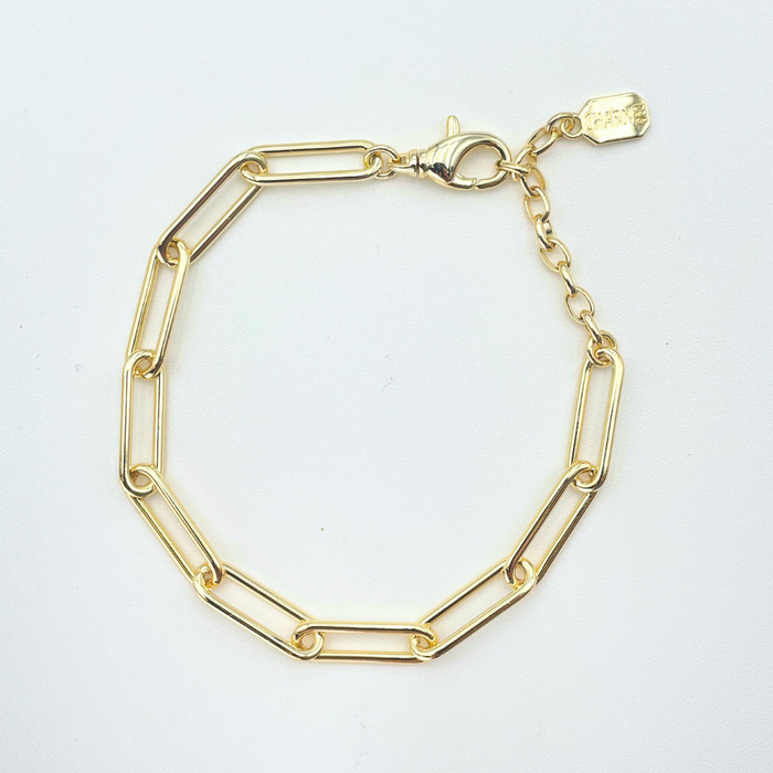 Stia - DIY Paperclip Bracelet - Gold - charm bracelet - gold bracelet - gold jewelry - Stia jewelry - Stia bracelet - charm era - gift shop near me - gifts for her