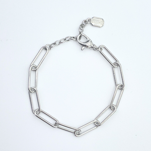 Stia - DIY Paperclip Bracelet - Silver bracelet - Charm era - Charm bracelet - Stia bracelet - gift ideas - Gift shop near me