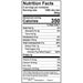 Nutrition Facts label for Stonewall Kitchen Cinnamon Bun Mix product, showing 6 servings per container, 1/6th dry mix (93g) per serving, 350 calories, 0g fat, 0mg cholesterol, 410mg sodium, 81g carbohydrates, 1g dietary fiber, 51g sugars, 4g protein, plus vitamin and mineral details.