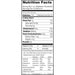 Stonewall Kitchen pretzel nutrition facts label showing serving size 1 oz (28g/about 18 pretzels), 110 calories, 1g total fat, 260mg sodium, 23g total carbohydrates, less than 1g dietary fiber, less than 1g sugars, and 3g protein per serving.