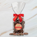 Bag of Sweet Jubilee Milk Chocolate Nonpareils with holiday sprinkles – perfect Christmas treat.
