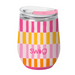 Swig : Stemless Wine Cup (12oz) in Sherbet Stripe - Shop in-store at Annie's Hallmark locations, or explore our full selection online.