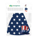 Evergreen Gordy Goose outfit for patriotic home, porch, and tabletop decor