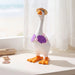Evergreen Hula Gordy Desktop Goose Costume for tropical-inspired tabletop decor