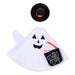 a playful, spooky touch to Halloween décor with this Ghost outfit for porch geese.