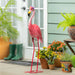 Evergreen goose eyelashes and floral headband accessory set for decorative goose figures