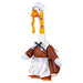 this outfit adds an air of rustic charm that never goes out of style. 