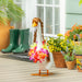 Giddy the Goose flower crown accessory for playful costume and seasonal decor styling