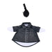 Evergreen Giddy the Goose Biker Outfit with jacket, cap, and sunglasses for porch goose decor