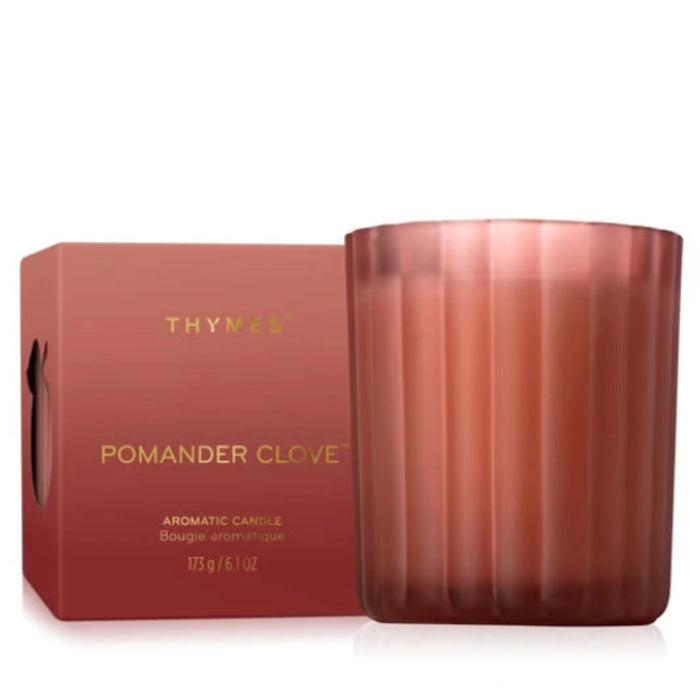 Pomander Clove 6.1oz boxed scented candle for cozy seasonal home fragrance