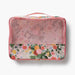 A set of packing cubes designed to keep clothing and travel essentials neatly organized for stress-free packing.