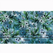 Full wraparound view of Tervis Kelly Ventura Teal Botanical tumbler design, showcasing watercolor-style white flowers, green leaves, and teal background.