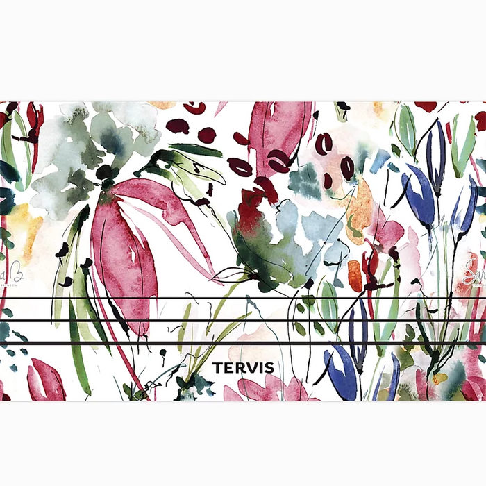 Tervis Sara Berrenson Floral Abstraction tumbler wrap design with watercolor flowers