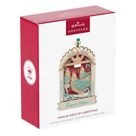 Hallmark : 2026 Keepsake Twelve Days of Christmas 3rd in the series (325)