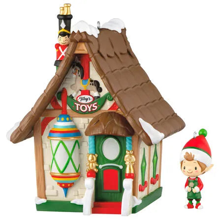 Hallmark : 2026 Keepsake Tony's Toys 2nd in the Welcome to Elfville series (319)
