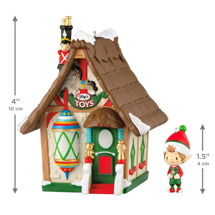 Hallmark : 2026 Keepsake Tony's Toys 2nd in the Welcome to Elfville series (319)