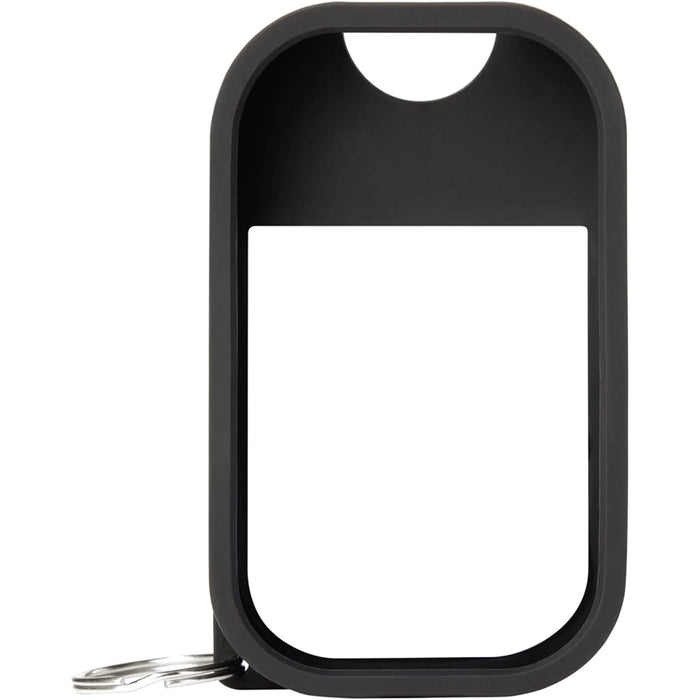 Touchland Black Hand Sanitizer Case with keyring for Power Mist.