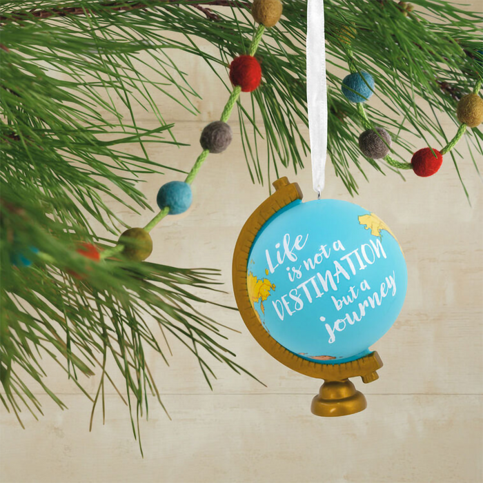 Hallmark : Travel Globe Hallmark Ornament