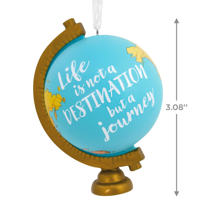 Hallmark : Travel Globe Hallmark Ornament