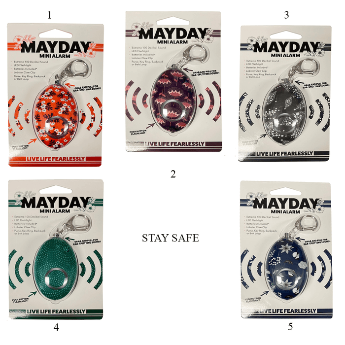 DM Merchandising : MAYDAY Mini Alarm - Assorted 1 at random. Style can not be chosen