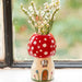 Its compact size and timeless design make it an effortless accent for any home décor style and a thoughtful gift for flower lovers.