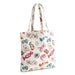 Vera Bradley Bouquet No. 6 Woodlark Tote Bag featuring colorful candy and teddy bear print on white background.