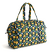 Vera Bradley Miramar Weekender in Daffodils – quilted cotton floral weekender bag with spacious interior and zipper closure.