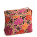 Vera Bradley Original Zip Hipster in Coming Up Roses, front view with quilted floral design and adjustable strap.