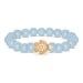 Fahlo Journey Aqua Glow Sea Turtle Bracelet featuring glow-in-the-dark aqua beads, engraved turtle charm, interactive real sea turtle tracking, and support for marine wildlife conservation.