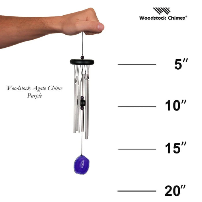 Woodstock Percussion : Agate Chime - Purple