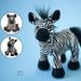 Plush Zebra 8.5"
